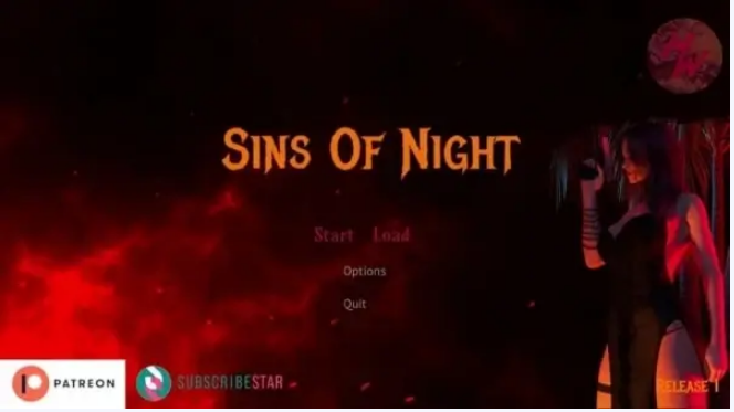 Sins Of Night Game Full PC Last Version Download for Free